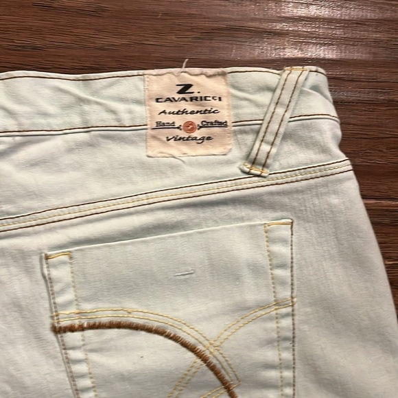 Z Cavaricci Authentic Vintage Mint Green Jeans - Picture 6 of 6